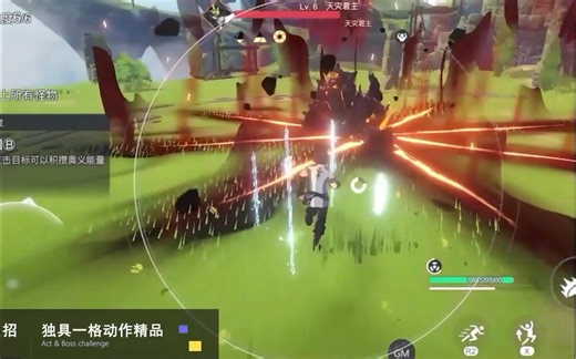 【带UI演示】二次元ACT|开放世界|轻量MMO手游【Project Reborn】