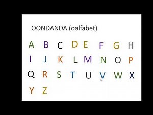 ASIS Grade 1 Oshindonga lesson 1