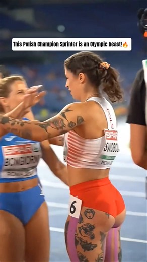 This Polish Olympic Sprinter is a Olympic Beast!🔥