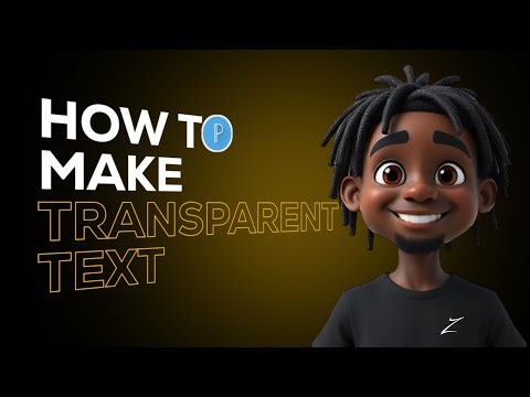 How To Make Transparent Text On Pixellab | Pixellab Tutorial 2026