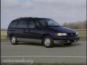 Motorweek 1995 Ford Windstar Road Test