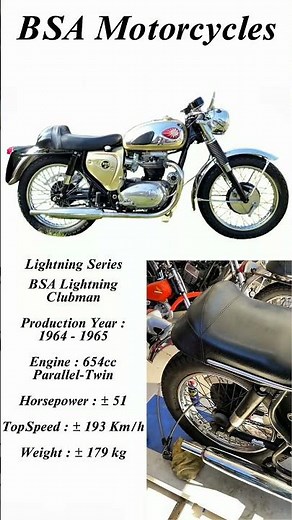 The BSA Motorcycles That Made History! #bsa #bsamotorcycle #classicmotorcycles #britishmotorcycles
