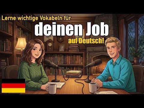 Learn important vocabulary for your job in German! | Daily German conversation practice