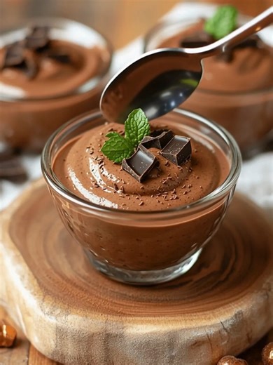 A delicious and creamy sugar-free chocolate mousse made with cottage cheese, perfect for a keto dessert. Ingredients 1 cup cottage cheese 1/4 cup unsweetened cocoa powder 1/4 cup sugar-free sweetener Full Recipe in First comment Enjoy ❤ 👇👇 | Olivia Recipes