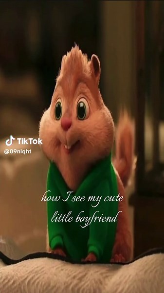 He’s a cute little chipmunk #bf #ilovemybf #boyfriend #fyp #relatable | boyfriends