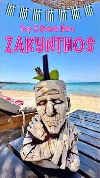 Top 5 Beach Bars In Zakynthos Greece (Greece Series Part 12)