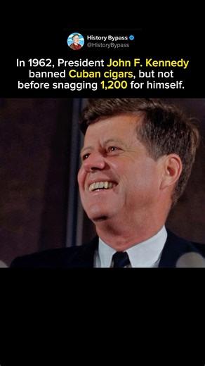 JFK Banned Cuban Cigars #shorts