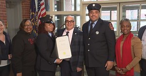 Trenton firefighter honored for trailblazing work during during Women History Month