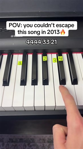 POV: you couldn't escape this song in 2013🔥 #piano #katyperry #pianotutorial