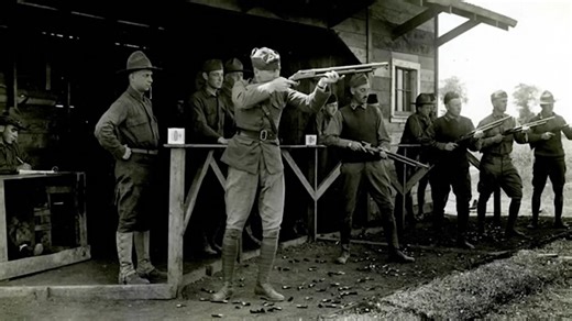 American trench guns overwhelm defenders as close-quarters combat escalates