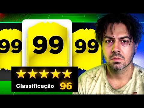 The video only ENDS when I GET a 96 or a 99 RATED CARD! Fut Draft