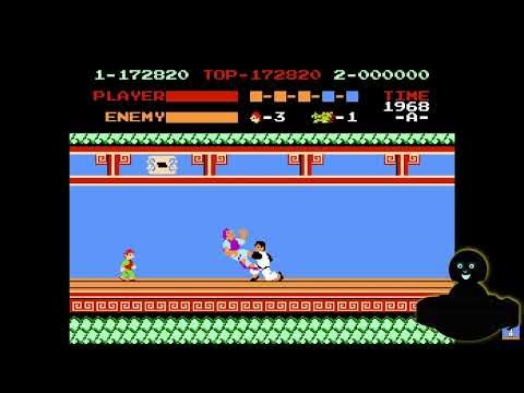 Kung Fu (NES) - First Playthrough Deathless Victory Run + Extra Loops