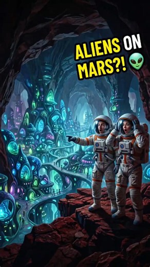 What If Humans Found an Ancient Alien City on Mars? 🔴👽 #shorts #viral