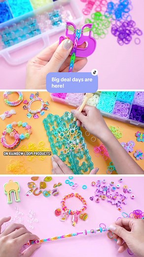 Big deal days are here! SAVE on Rainbow Loom items until October 8th ⏰ #amazonprime #bigdealdays #rainbowloom #holidaygifts #giftgiving