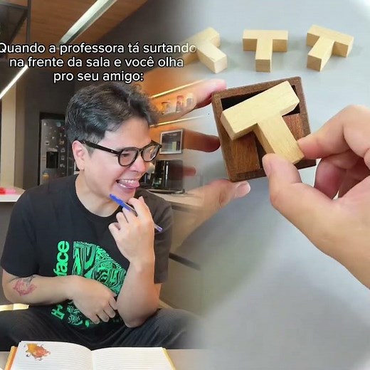 E eles ainda ficam olhando pra vc rir junto 🗣 Já aconteceu com vc