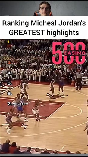 U Shall B Entertained on Instagram: "This basketball highlight clip showcases why Michael Jordan is widely regarded as the greatest player in NBA history, ranking 7 of his most iconic and jaw-dropping moments ever caught on camera. From the legendary no-look layup that left defenders frozen, to the unreal mid-air pause where Jordan seemed to hang in the air before calmly dropping the bucket, every play in this compilation feels almost unreal. You’ll also see his famous snatch block that turned d