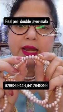 Real perl double layer mala booking no 9286859445,70172988629412649399