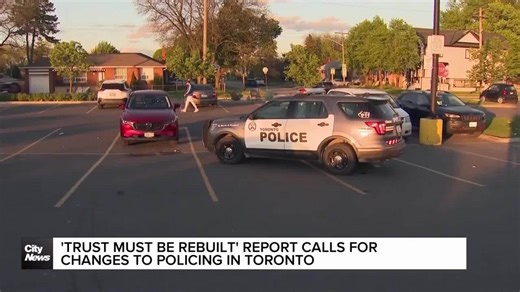 Report calls for changes to policing in Toronto