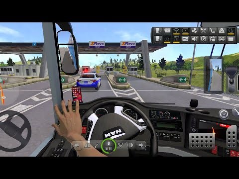 Bus Simulator : Ultimate | Police 🚔 🚨👮‍♂️ | MAN | Zuuks | Mobile Gameplay | Drive with Devil 😈