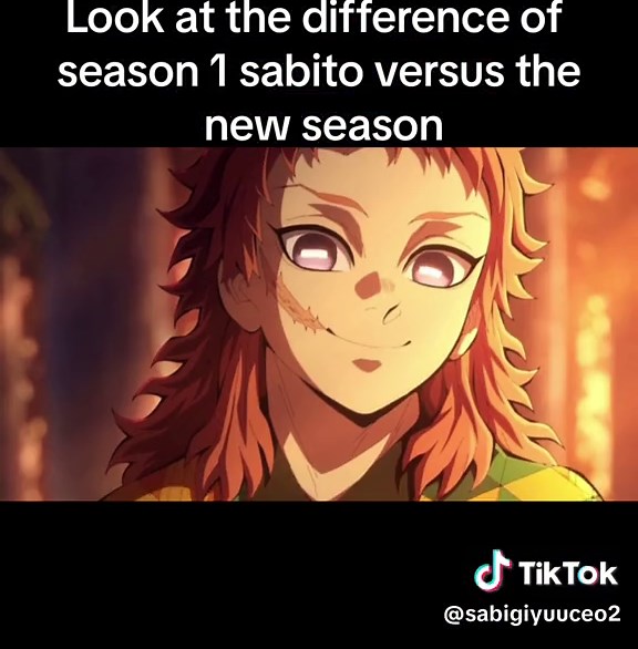 Sabito from Demon Slayer: Season 1 vs New Season Comparison