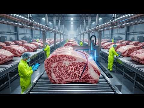 Inside the wagyu beef facility world's most expensive meat