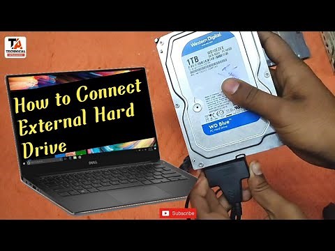 How to Connect External Hard Disk to Laptop and PC || Laptop main harddisk connect kaise kare| #mjtk