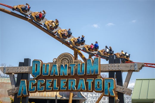 Six Flags Unveils Its First Dual-Launch Straddle Coaster — See the POV Video