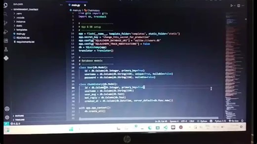 #html #css #js #python #flasklibrary #website #webdevelopment #miniproject #ai #govenmentandlegalhelps #project | Monisha K