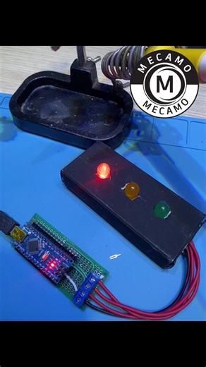 Semaforo con arduino #semaforo #arduino #proyectos #estudiante #colegio #universidad #proyectofacil