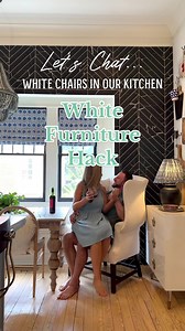 Reviving White Chairs: A Simple Cleaning Hack