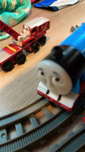 Thomas is not taking his sneakers off ￼