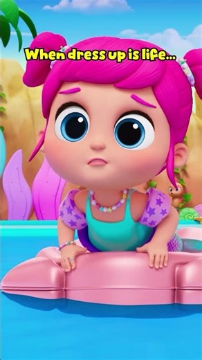 Mermaids Can Do Anything! 🧜‍♀️✨ #MermaidMagic #KidsShorts #Believe