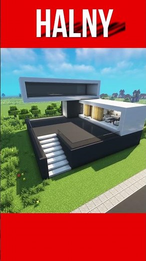 Minecraft modern house