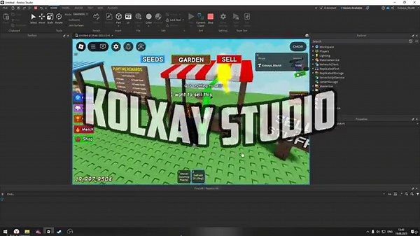 GROW A GARDEN UNCOPYLOCKED | Roblox Studio