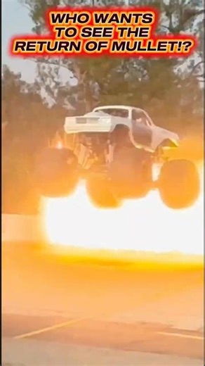 Who’s ready for MULLET'S RETURN this weekend in Indianapolis!? #indy800 #monstertrucks
