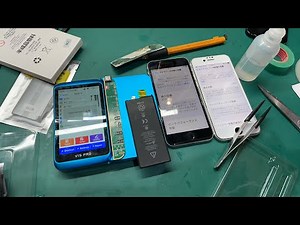 【作業手順】iPhone SE2 (2020)バッテリーとエラー警告無し100%修理