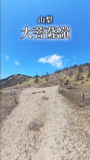 【登山】#絶景 #稜線 #登山 #絶景 #大菩薩嶺