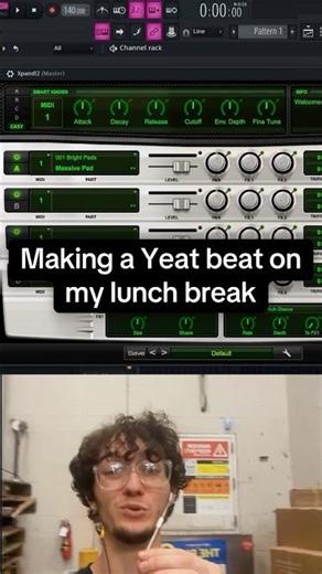 Making a 2093 Type Yeat beat