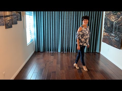 Shoop line dance demonstration and tutorial by Stephie