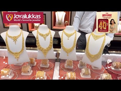 Joyalukkas Gold Wedding Jewellery Collections| Light Weight Jewellery | Turkey | wedding Collection