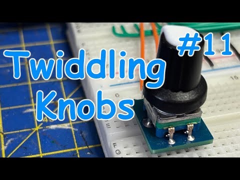 11. Rotary Encoders! Twiddling Knobs #modeltrains #electronics #arduino #howto