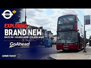 [1ST DAY!] Exploring the BRAND NEW Bus Route 700!