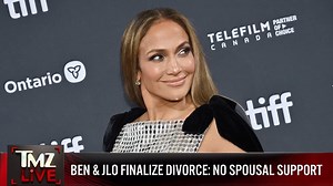 #BenAffleck and #JenniferLopez have officially settled their divorce. Harvey and Charles break it down on #TMZLive | TMZ