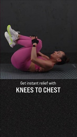 Knees to Chest Stretch for Lower Back Comfort and Relaxation