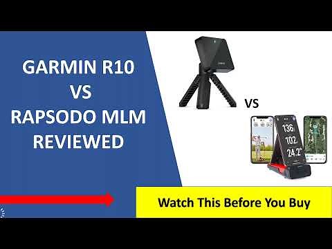 ✅Garmin R10 vs Rapsodo MLM Review
