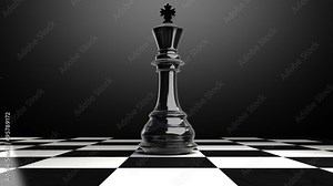 Put the chess piece king on a chessboard(included alpha)