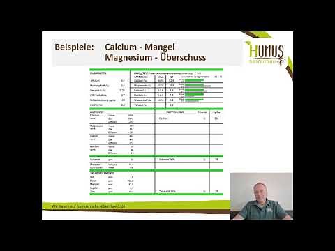 HUMUS Bewegung - Bodenuntersuchung nach Kinsey/Albrecht mit Hubert Stark