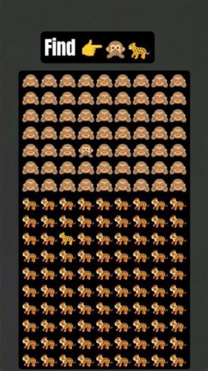 Let's see who is smart enough#emoji #emojyfind #viral #emojichallenge #findthedifferences1 #quiz