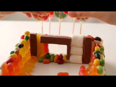 Giant Candy House Build 🍬 #global #newyork