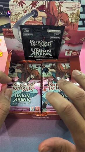 My luck is actually peaking! 🤯 Opening Union Arena: Rurouni Kenshin until we find a Parallel Rare. Bandai’s foil game is actually unmatched right now. 💎 Are you Team Kenshin or Team Shishio? 🌸🔥 Let me know your pick! #RurouniKenshin #UnionArena #TCG #PackOpening #Anime
